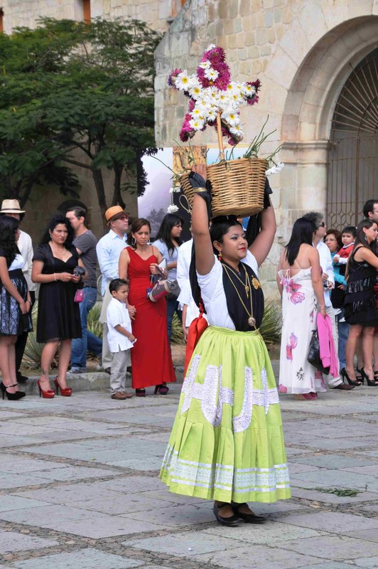 Wedding dancers in Oaxaca