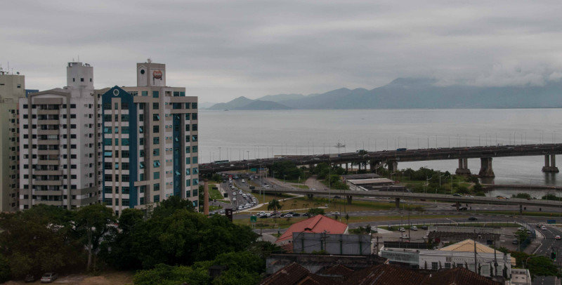 Florianopolis from our hotel window