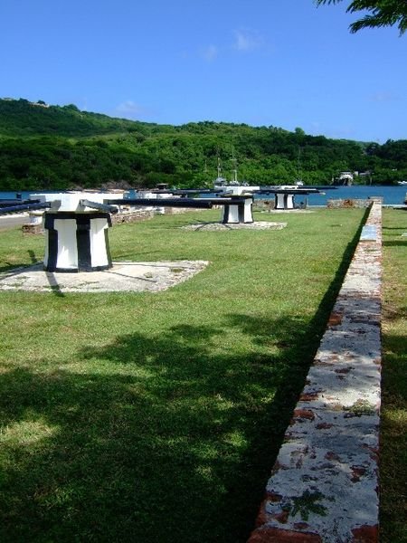 The capstans at Nelson's dockyard!