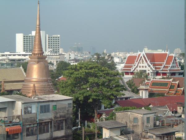 View from my hotel in Bangkok