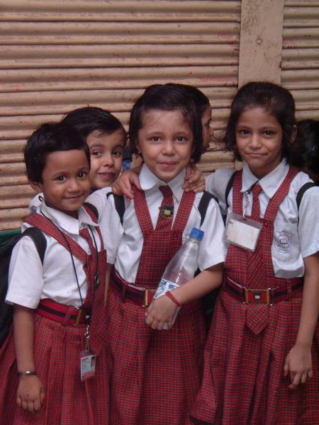 Schoolgirls in Varanasi