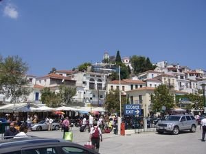 the port of skiathos