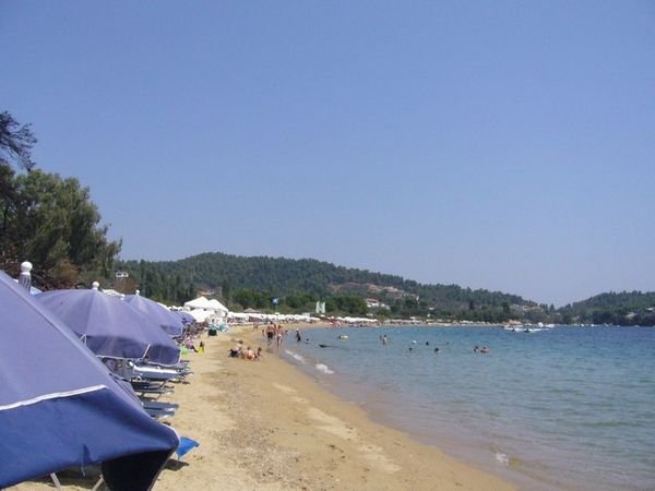 Beach at Ag Pareskevi