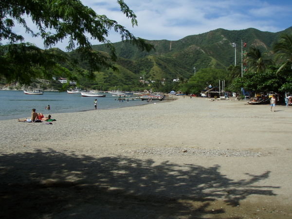 Taganga beach