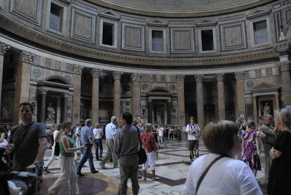 Pantheon from the inside