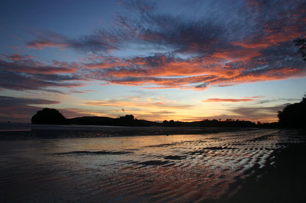 Beautiful Ao nang sunset