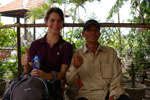 Ashlee and Our Guide Hain