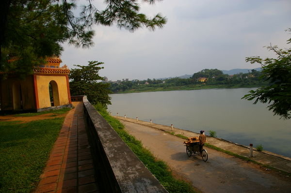 The Perfume River in Hue