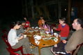 Dinner with our homestay
