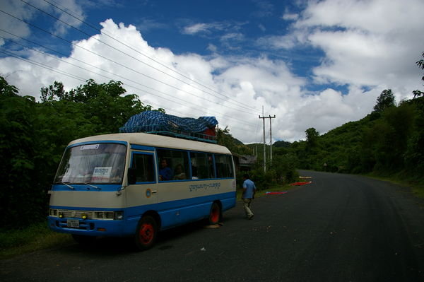 Our bus to Nong Khaih