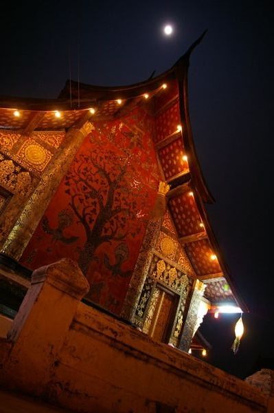 Wat Xieng Thong on Fesitval Night