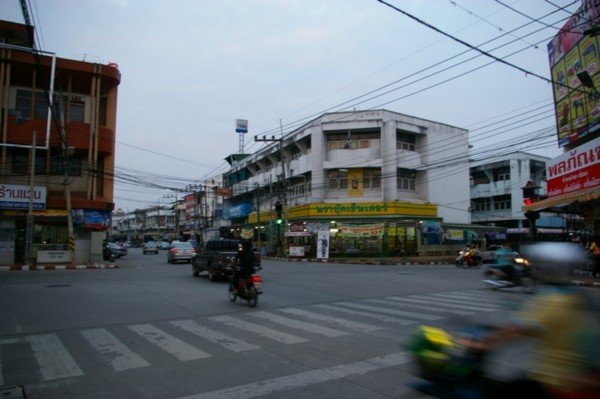 Typical streetscape in Nan