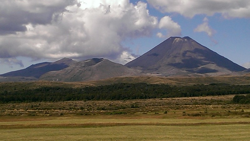 Mount Ngauruhoe: een iets lagere vulkaan