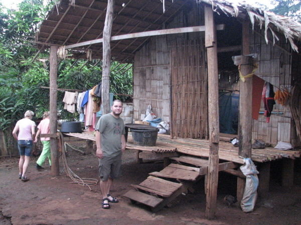 the bamboo hut we stayed in