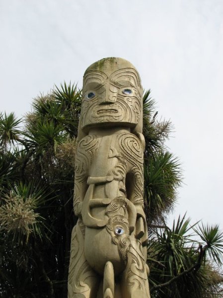 Maori carving