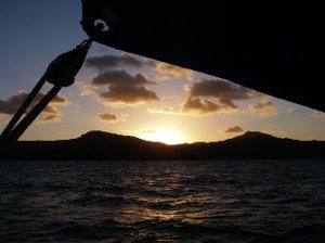 Sunset of the Bow