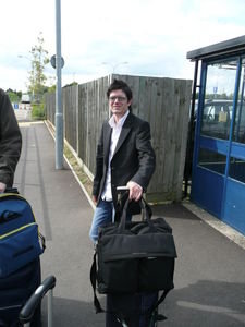 Jamie at Gatwick Airport