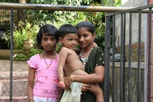 Three Children in Kerala
