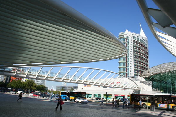The Mall and Metro Station