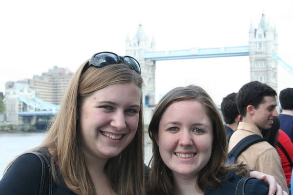Aliye and I at London Bridge