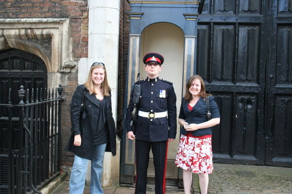 With a Guard at St. James's Palace