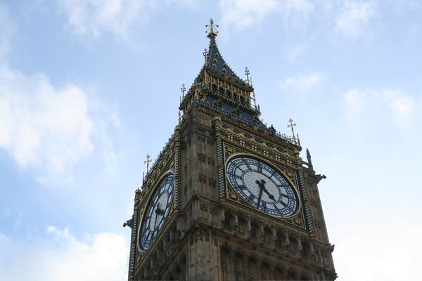 The Clock Face of Big Ben