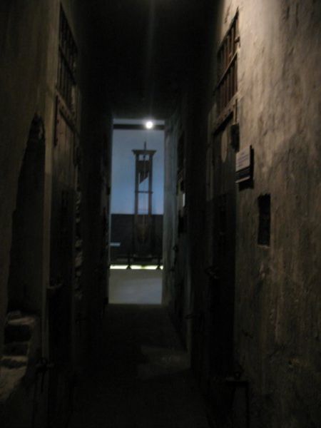 View of Guillotine from Death Row