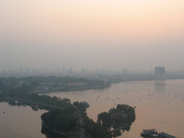 Panoramic View of Hanoi