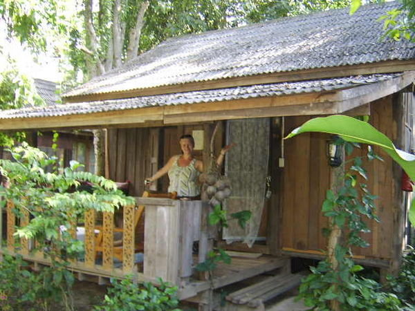 Our bamboo hut in Pai
