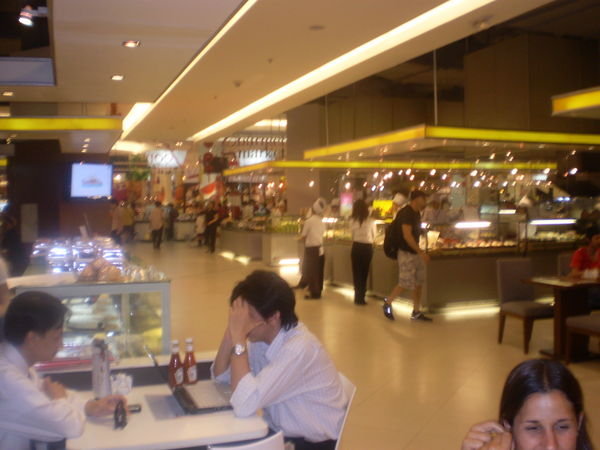 Siam Paragon Food Court in Bangkok
