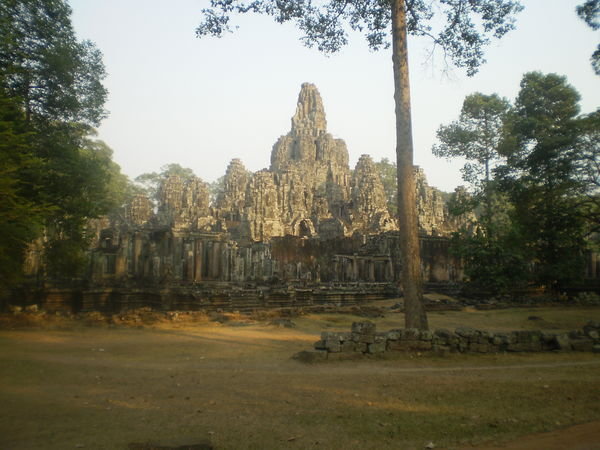 Bayon view from road