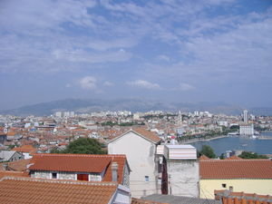 daytime view over Split seafront