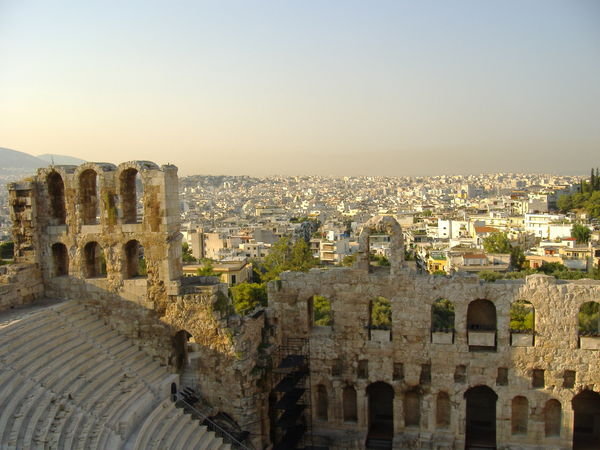 on the top of Athens