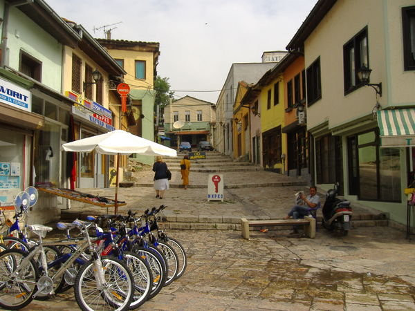 streetscene in Skopje