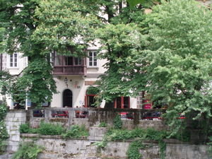houses at Ljubljanica