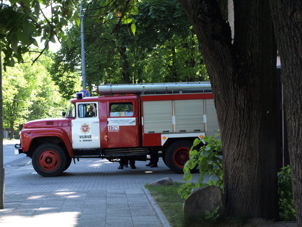 Vilnius fire truck