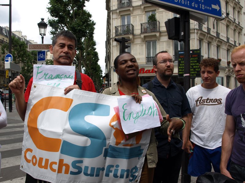 CouchSurfing Tour Paris 2012