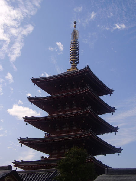 Pagoda at Senso-ji