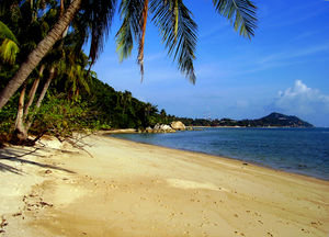Sunset beach Koh Phangan