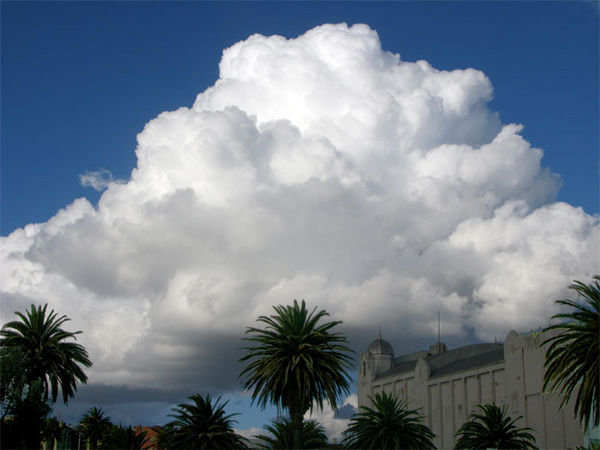 Big cloud over Melbourne