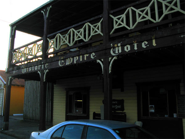 The famous Empire Hotel, Ross