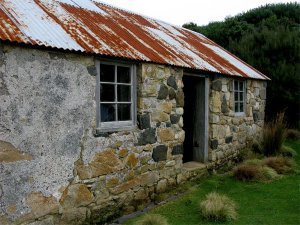The home of Stewart Island's first settler