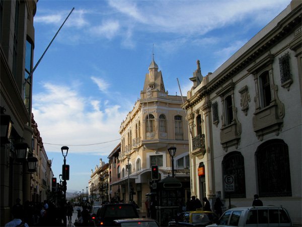 The streets of La Serena 