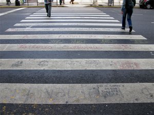 A radicalised zebra crossing