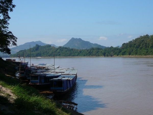 the mekong, luang prabang