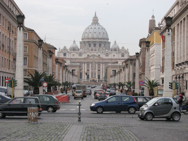Neat view of Vatican. 