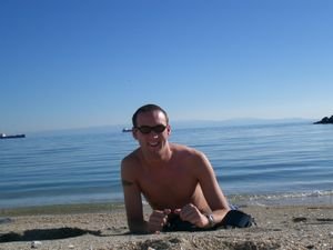 Yes, me on a Turkısh Beach