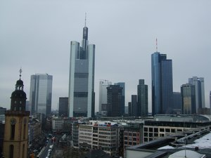 Frankfurt's skyline