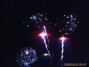 Melbourne fireworks 1