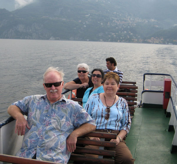 Boat ride to Menaggio